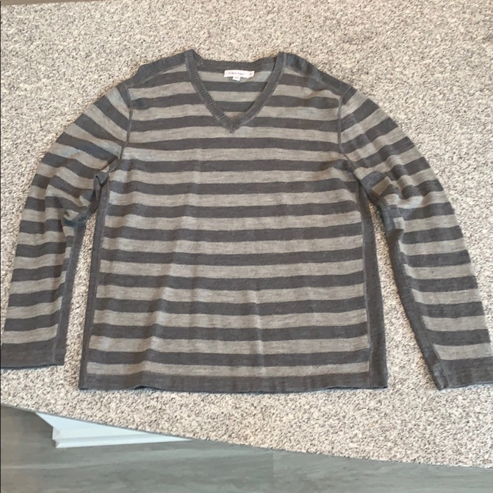 XXL Calvin Klein 100% Merino Wool vneck sweater